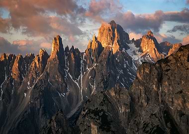 Sunrise at the Peaks