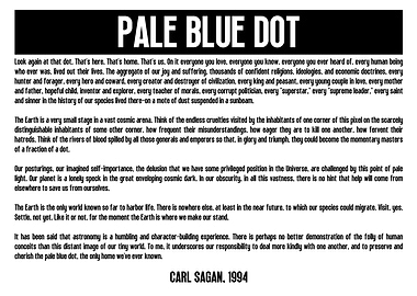 Pale Blue Dot