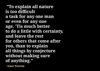 Isaac Newton quotes