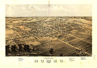 Romeo Michigan 1868