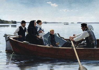 Conveying a Child Coffin