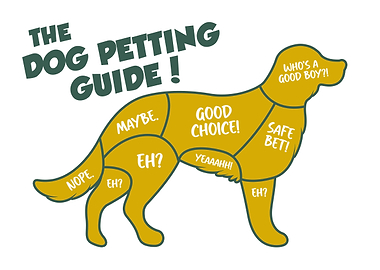 The Dog Petting Guide Art