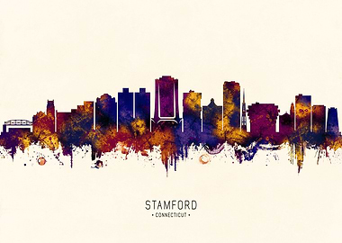 Stamford CT Skyline
