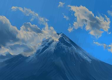 Mt Fuji on a clear day