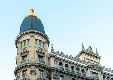 Madrid building Gran Via