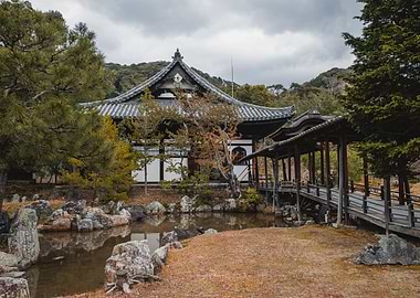 Temple in Kyoto Japan