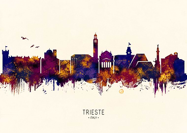 Trieste Italy Skyline