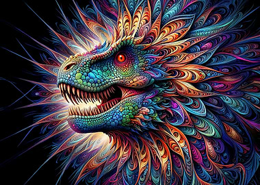 Dino Elegance Tyrannosaur