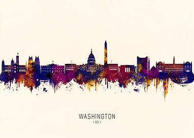 Washington DC Skyline