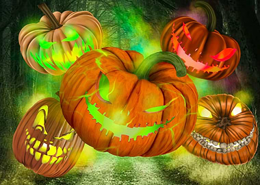 Jack o lantern attack