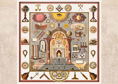 Masonic Scottish rite 1874