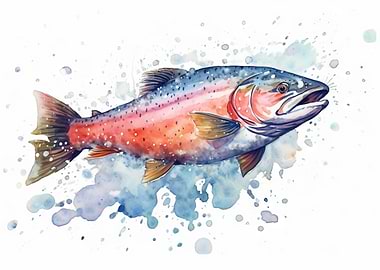 Fish Watercolor