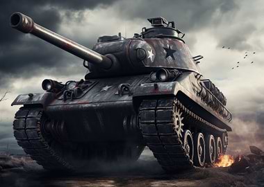 World War Battle Tank