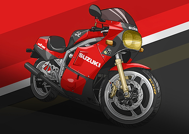 SUZUKI GSX R 750 1986