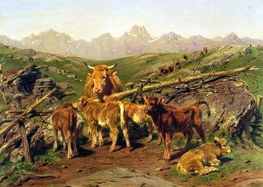 Weaning the Calves Bonheur