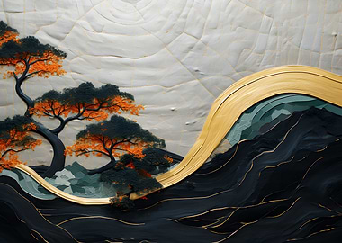 Abstract Unique Landscapes