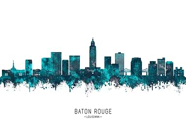 Baton Rouge Skyline