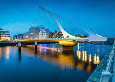 Blue Hour in Dublin