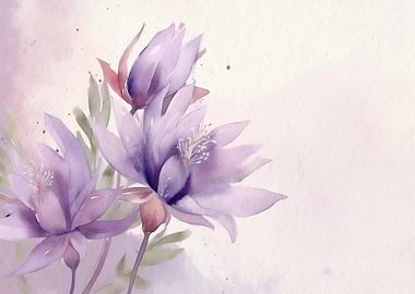 Floral Watercolor Painting
