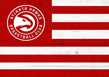 Atlanta Basketball Flag