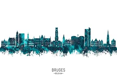 Bruges Skyline