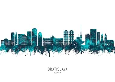 Bratislava Skyline