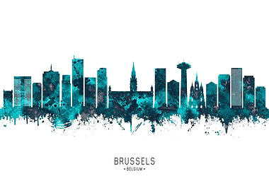 Brussels Skyline