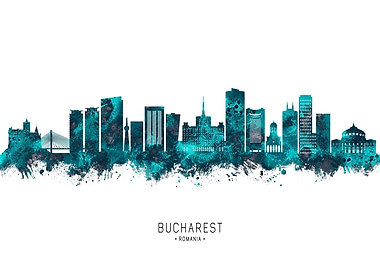 Bucharest Skyline