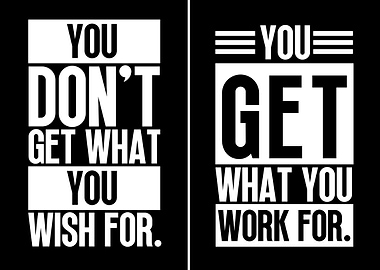 Wish vs Work For It