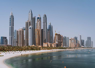 Skyscrapers Beachfront