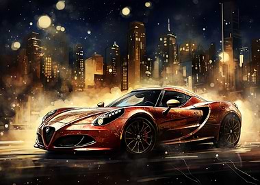 Alfa Romeo 4C car