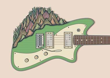 Meteora Relic Guitar