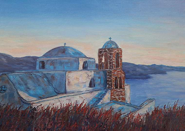 Church on Milos Island