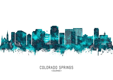 Colorado Springs Skyline