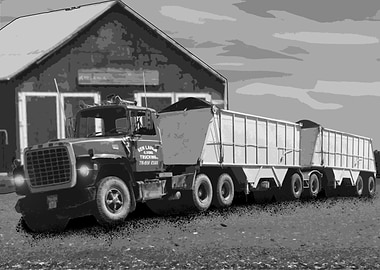 Lapain Semi with Trailer