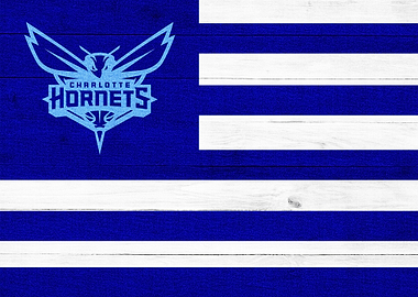 Charlotte Hornets Flag