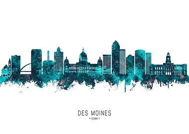 Des Moines Skyline