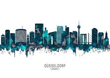 Dusseldorf Skyline