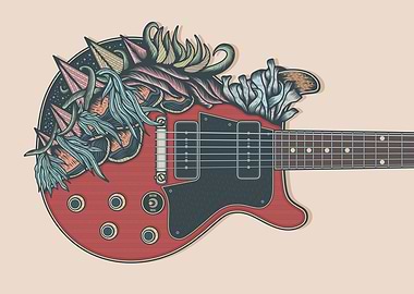 Double Cut Relic Guitar