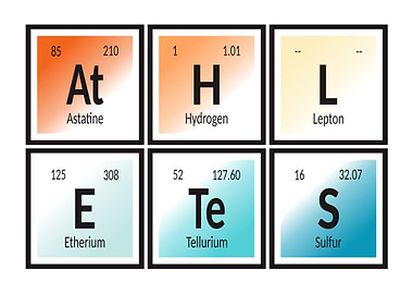 Athletes Table of Elements