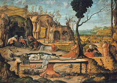 Preparation of Christ Tomb