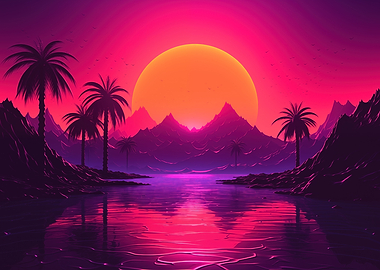 Neon Shores Resonance