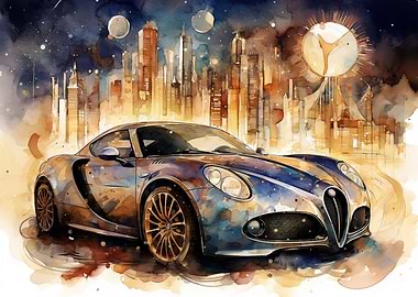 Alfa Romeo8C car