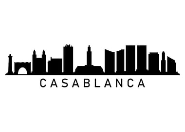 Casablanca skyline