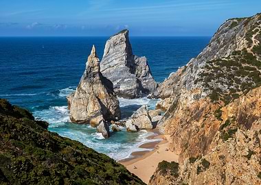 Ursa Beach In Portugal