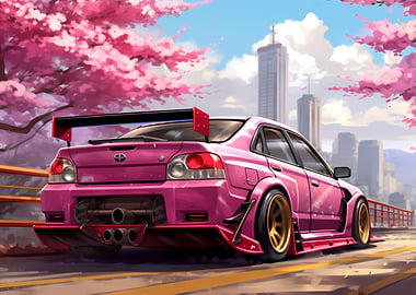 Nissan GTR Cherry Blossom