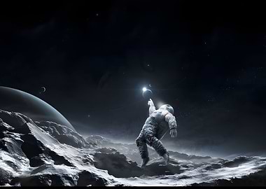 Astronaut Solar Sojourn