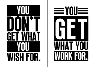 Wish vs Work For It