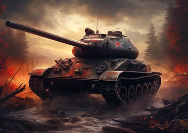 German World War Tank