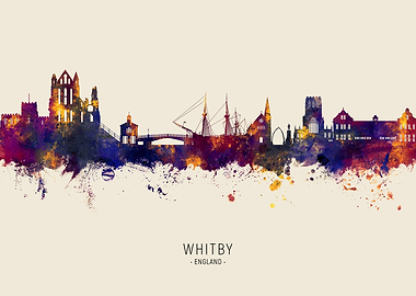 Whitby Skyline England